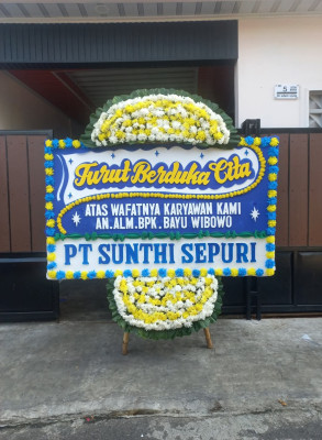 Papan Bunga Duka di Penyengat Rendah