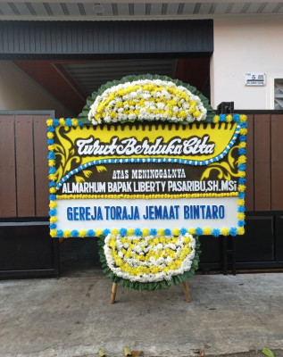 Papan Bunga Duka di Penyengat Rendah
